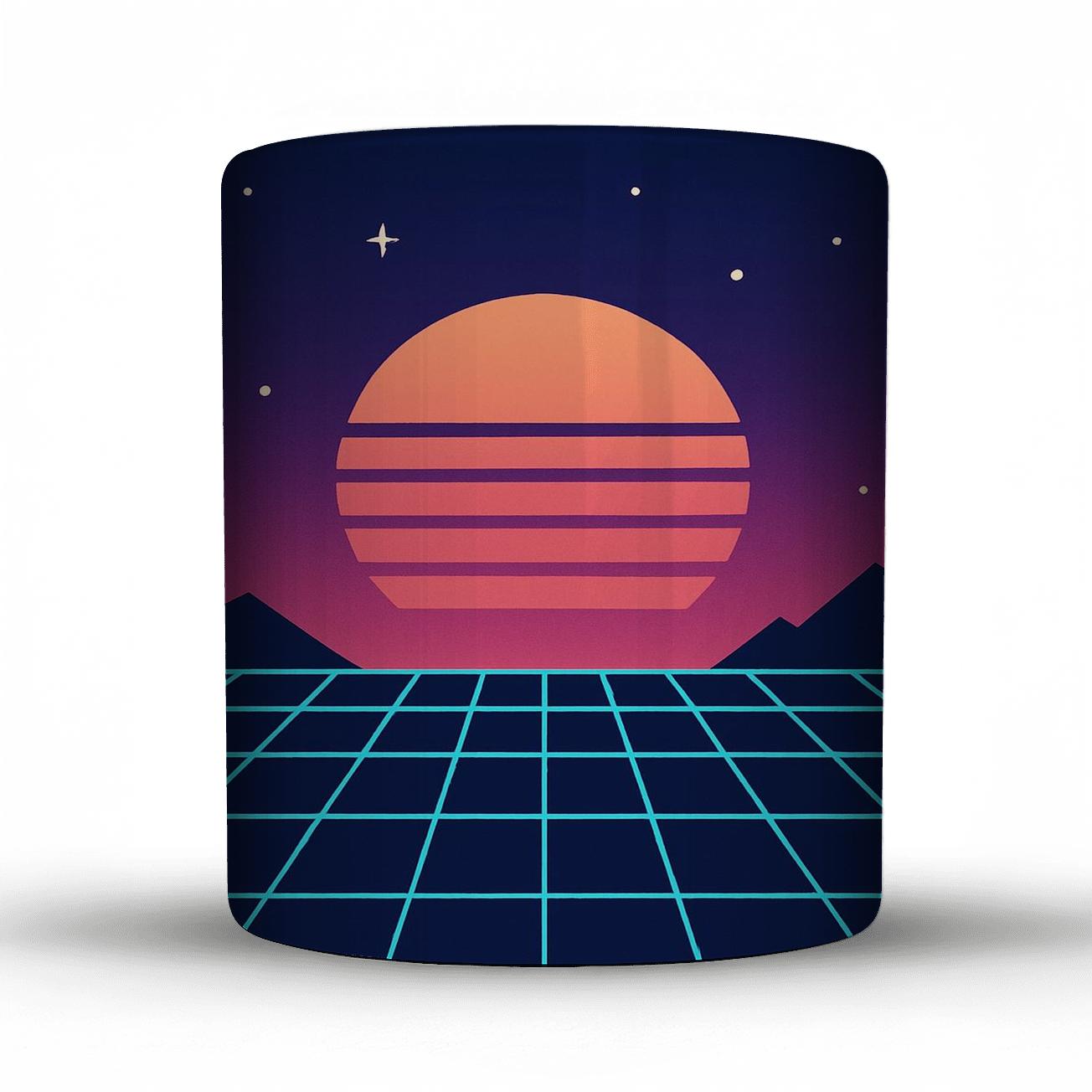 Laser Grid Horizon Drive decorative mug sets