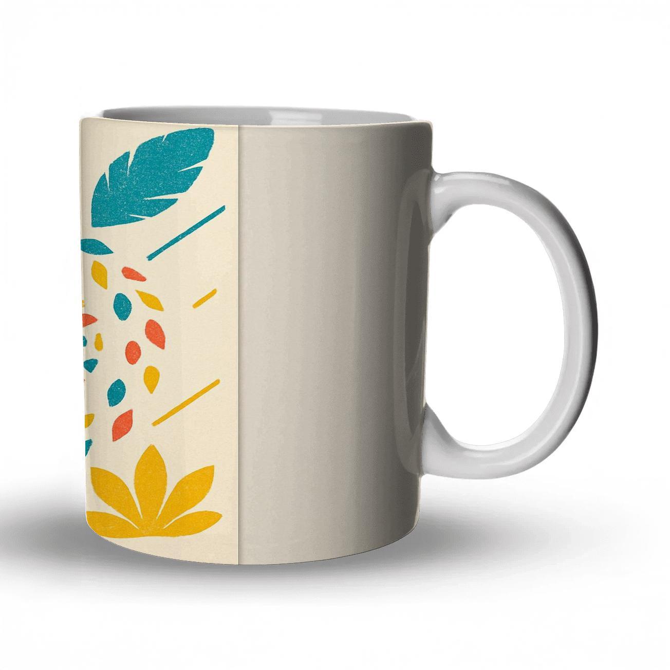 Monsoon Color Glyph Carnival novelty coffee mugs