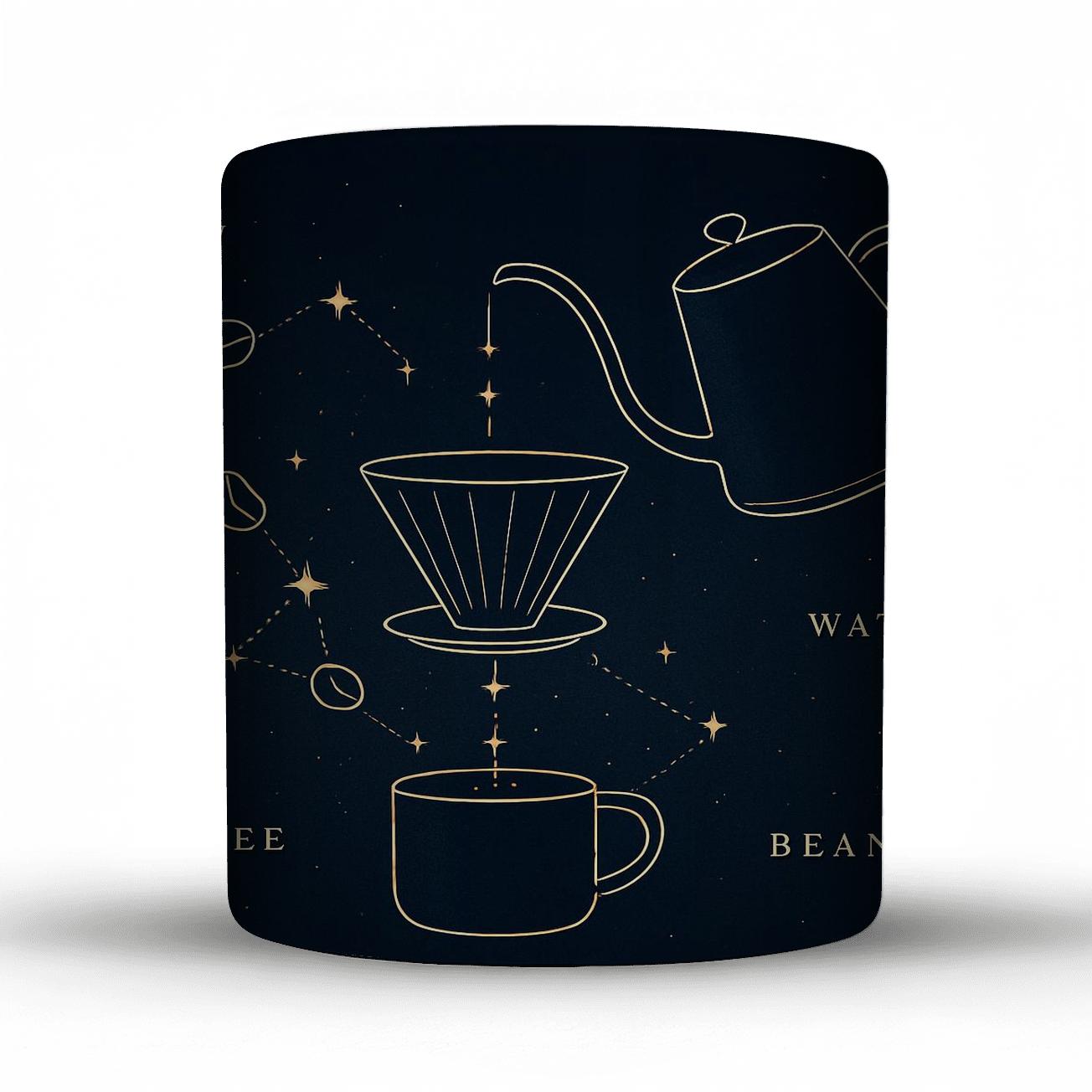 Pour Over Constellation Recipe decorative mug sets