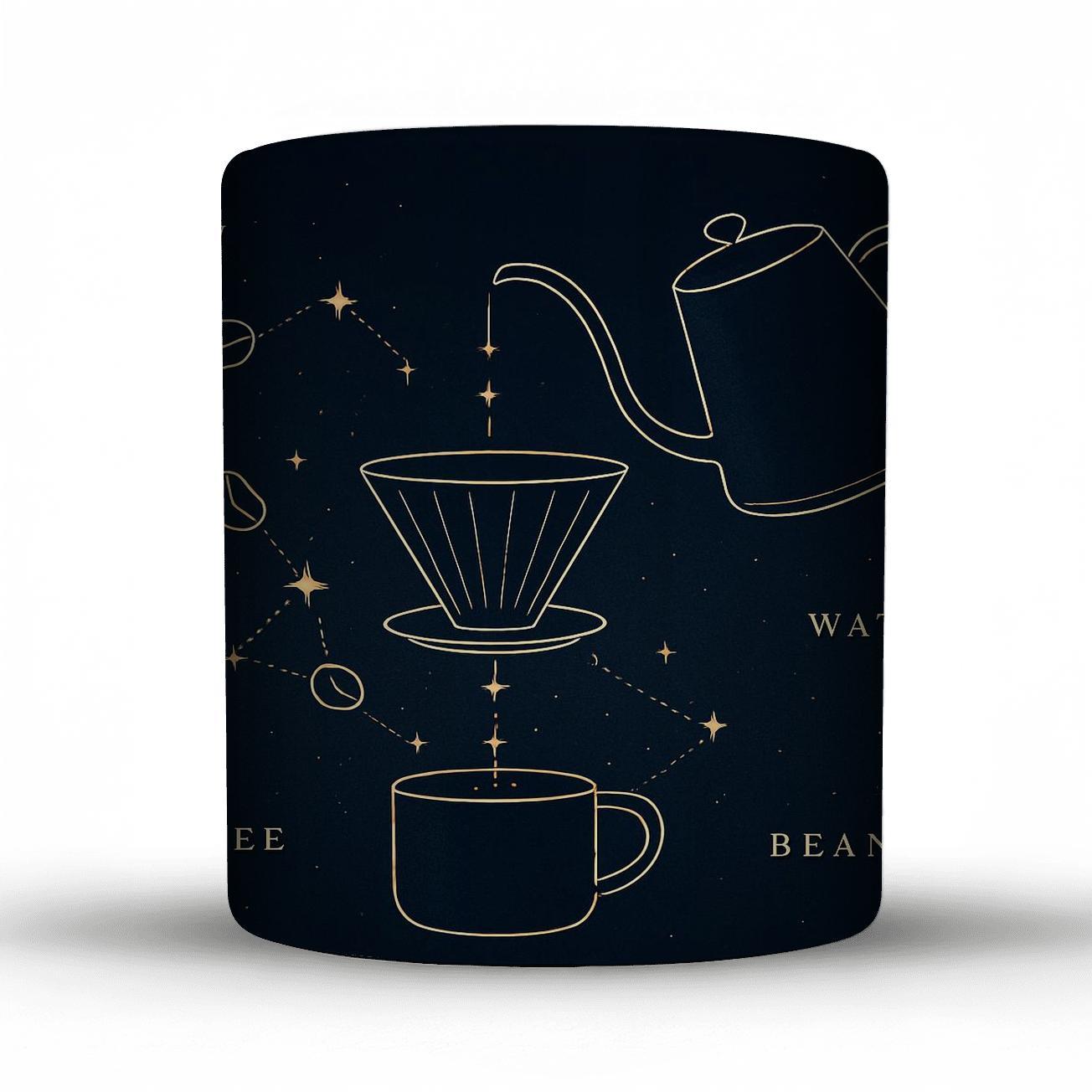 Pour Over Constellation Recipe decorative mug sets