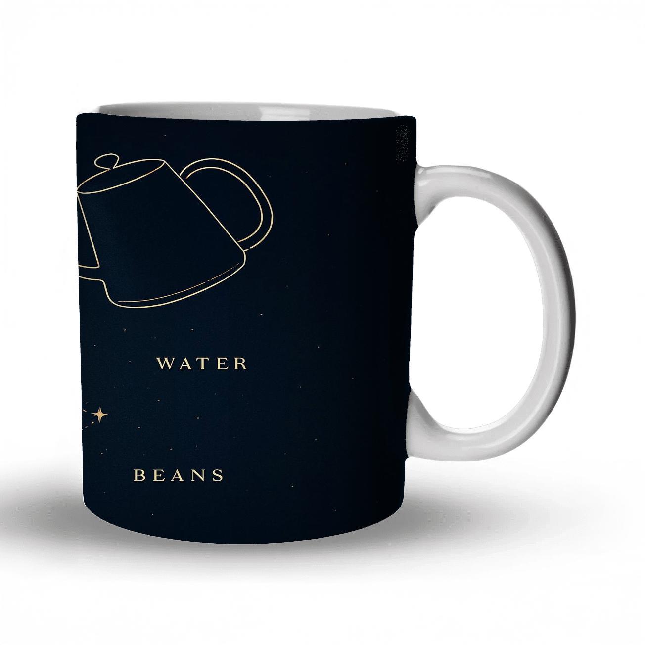 Pour Over Constellation Recipe decorative mug sets