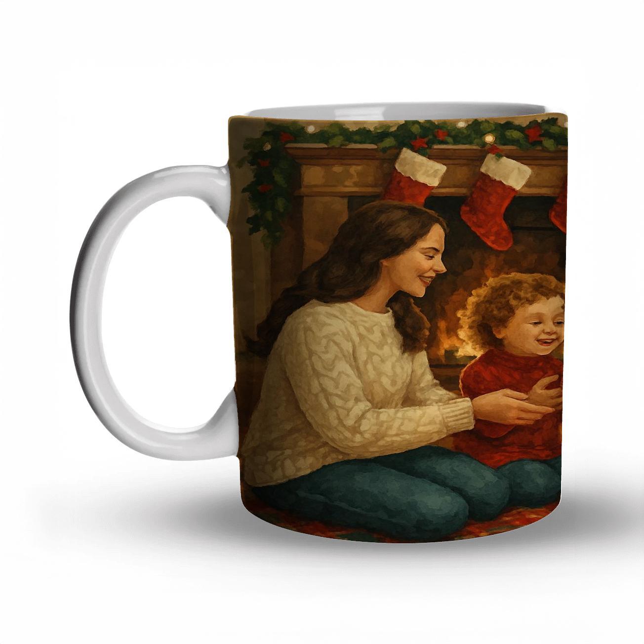 Hearthside Stocking Circle insulated thermal mugs