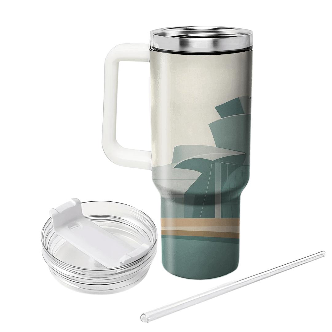 Guggenheim Museum Bilbao Bilbao Spain decorative tumblers