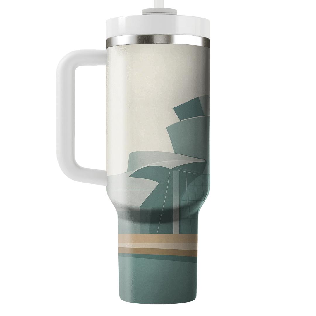 Guggenheim Museum Bilbao Bilbao Spain decorative tumblers