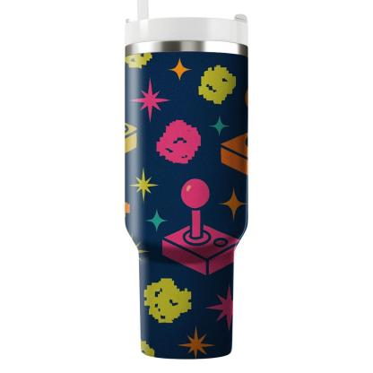 Arcade Asteroid Parade unique tumblers