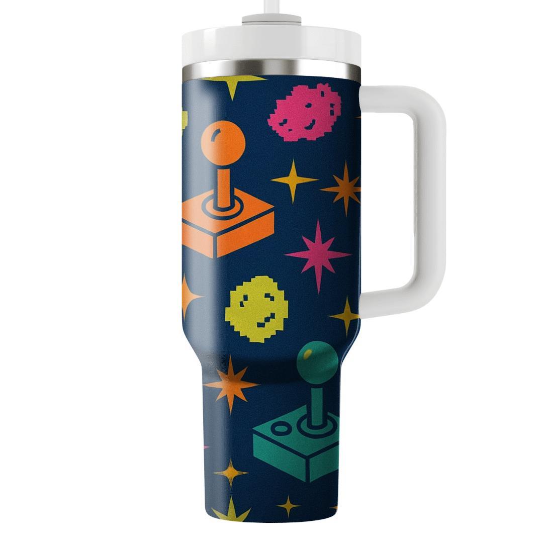 Arcade Asteroid Parade unique tumblers