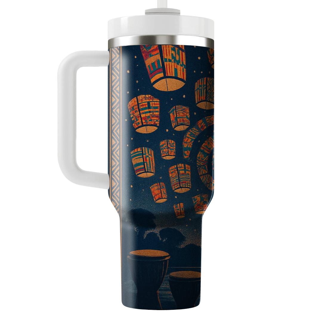 Starloom Lantern Rite Fusion Festival tumbler cups