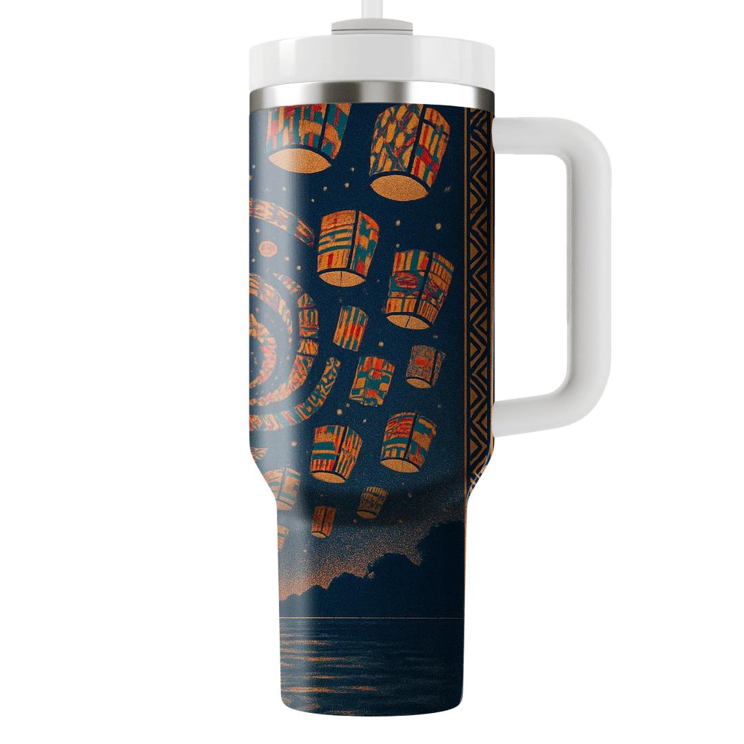 Starloom Lantern Rite Fusion Festival tumbler cups