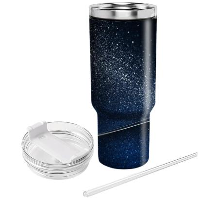 Sapphire Sequin Horizon tumbler cups