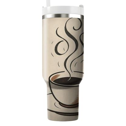 Kinetic Steam Calligraphy tumblers for gifts