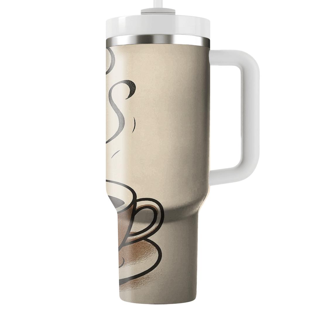 Kinetic Steam Calligraphy tumblers for gifts