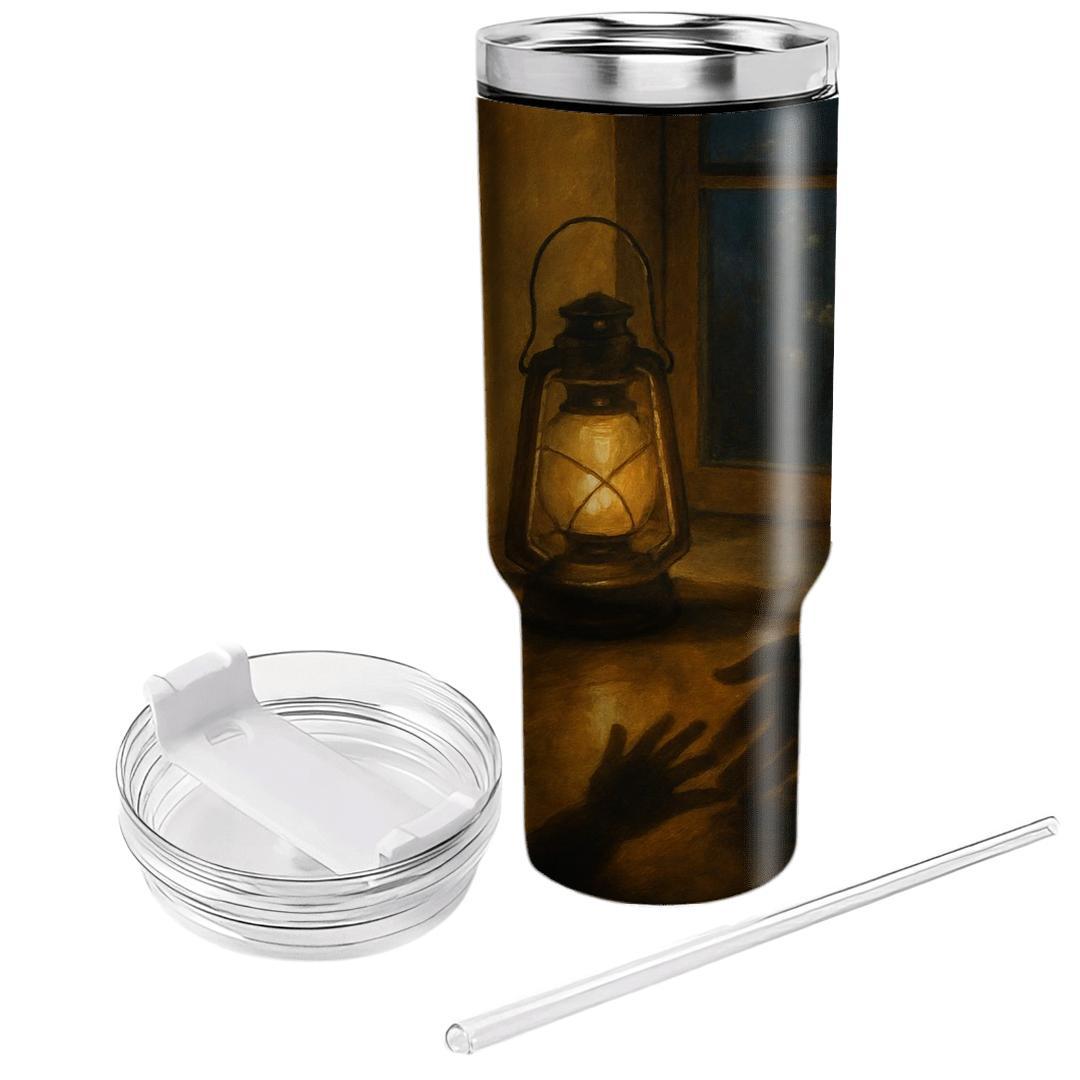 Lantern In The Window A Mothers Love That Waits Without Asking decorative tumblers