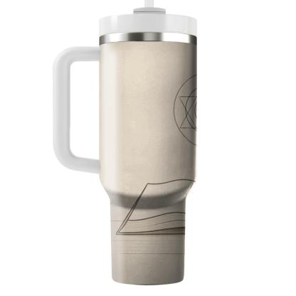 Sanctuary Of The Open Book decorative tumblers