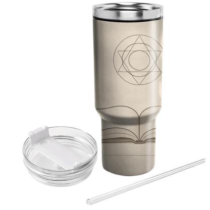 Sanctuary Of The Open Book decorative tumblers