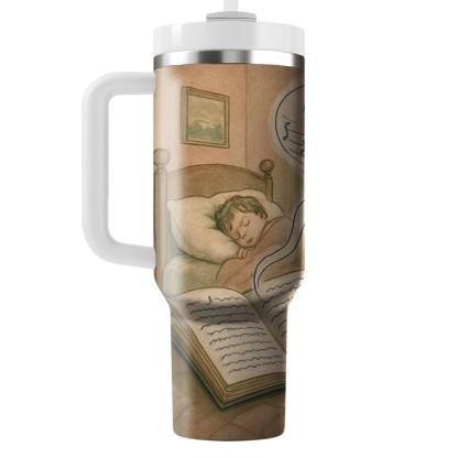 Ink And Breath The Lullaby Written Into A Lifetimes Margins insulated tumblers