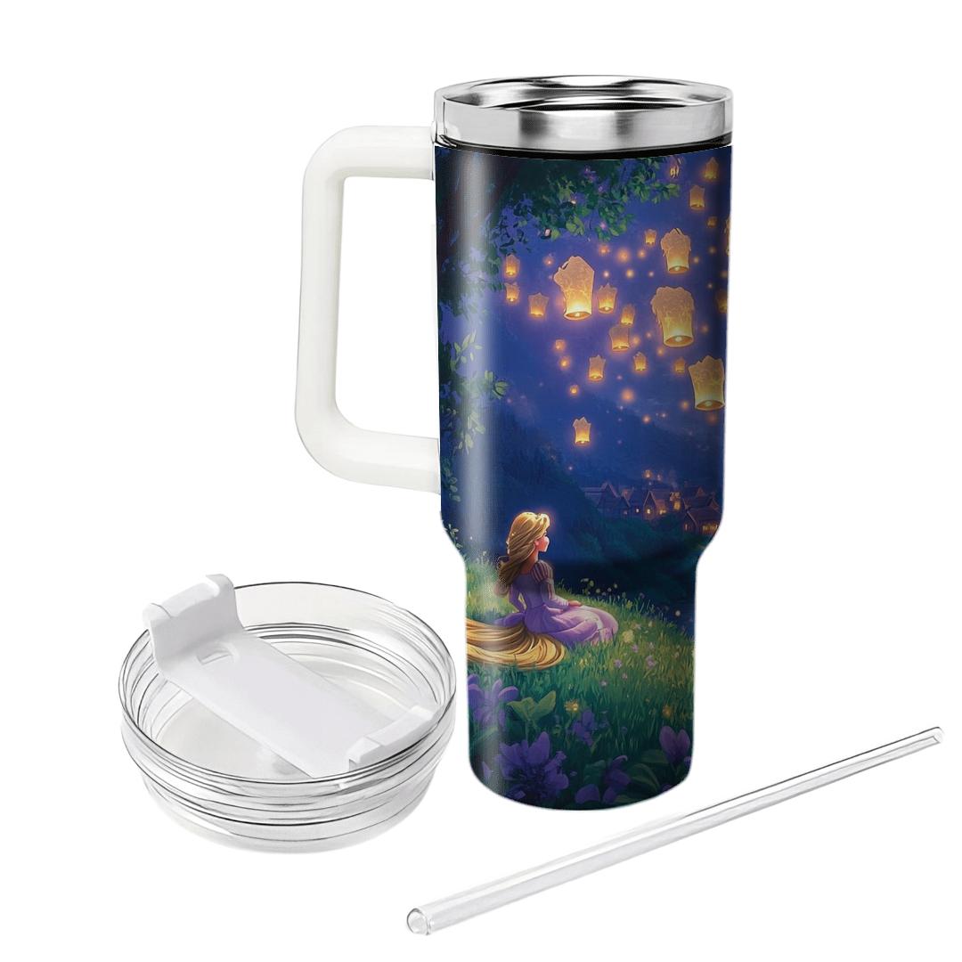 Rapunzel Lantern Garden Stargaze decorative tumblers