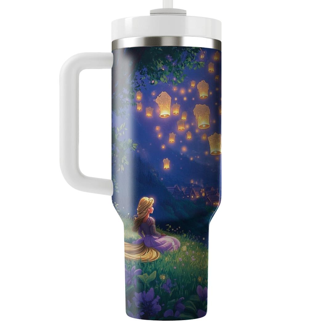 Rapunzel Lantern Garden Stargaze decorative tumblers
