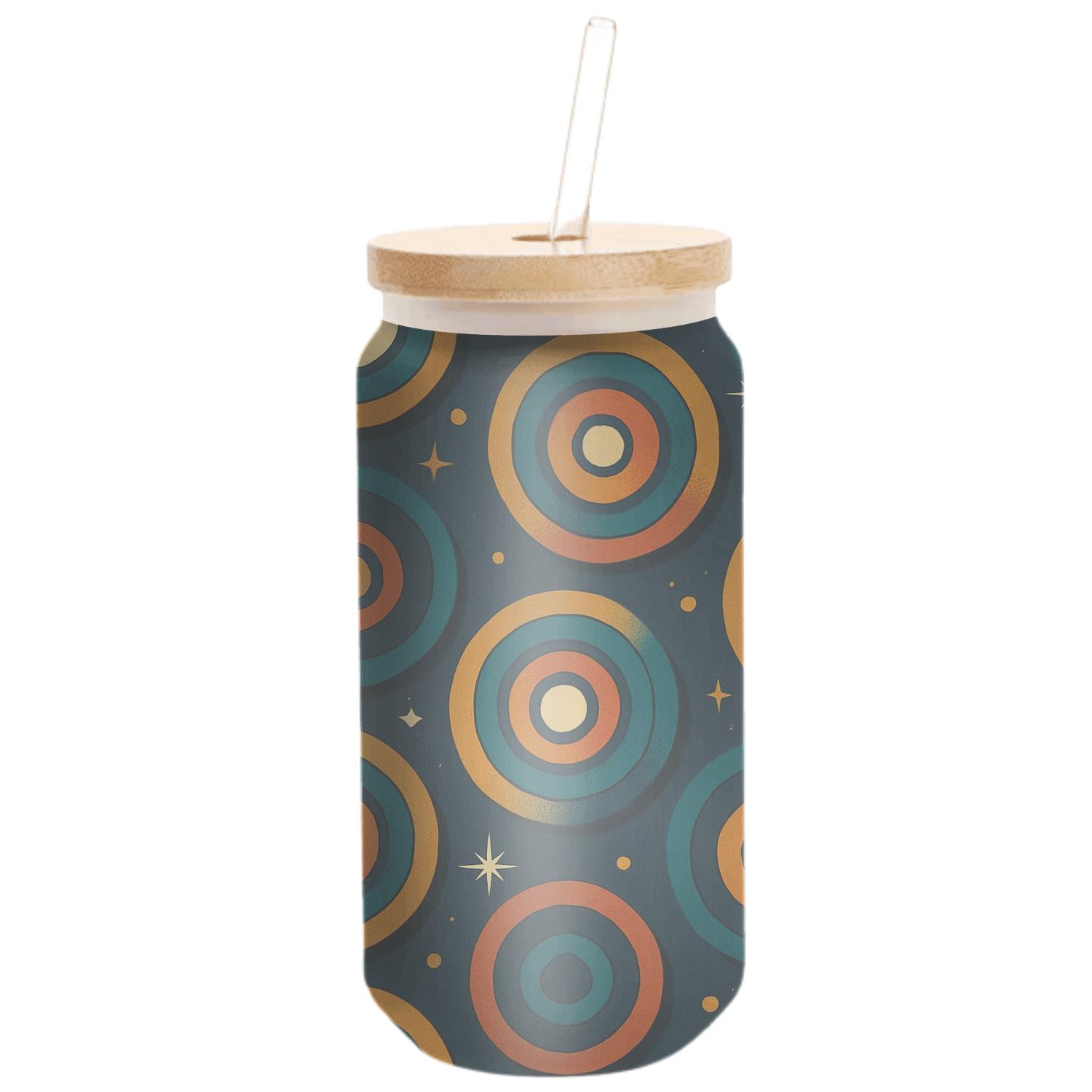 Groovy Record Label Cosmos handcrafted glassware drinkware