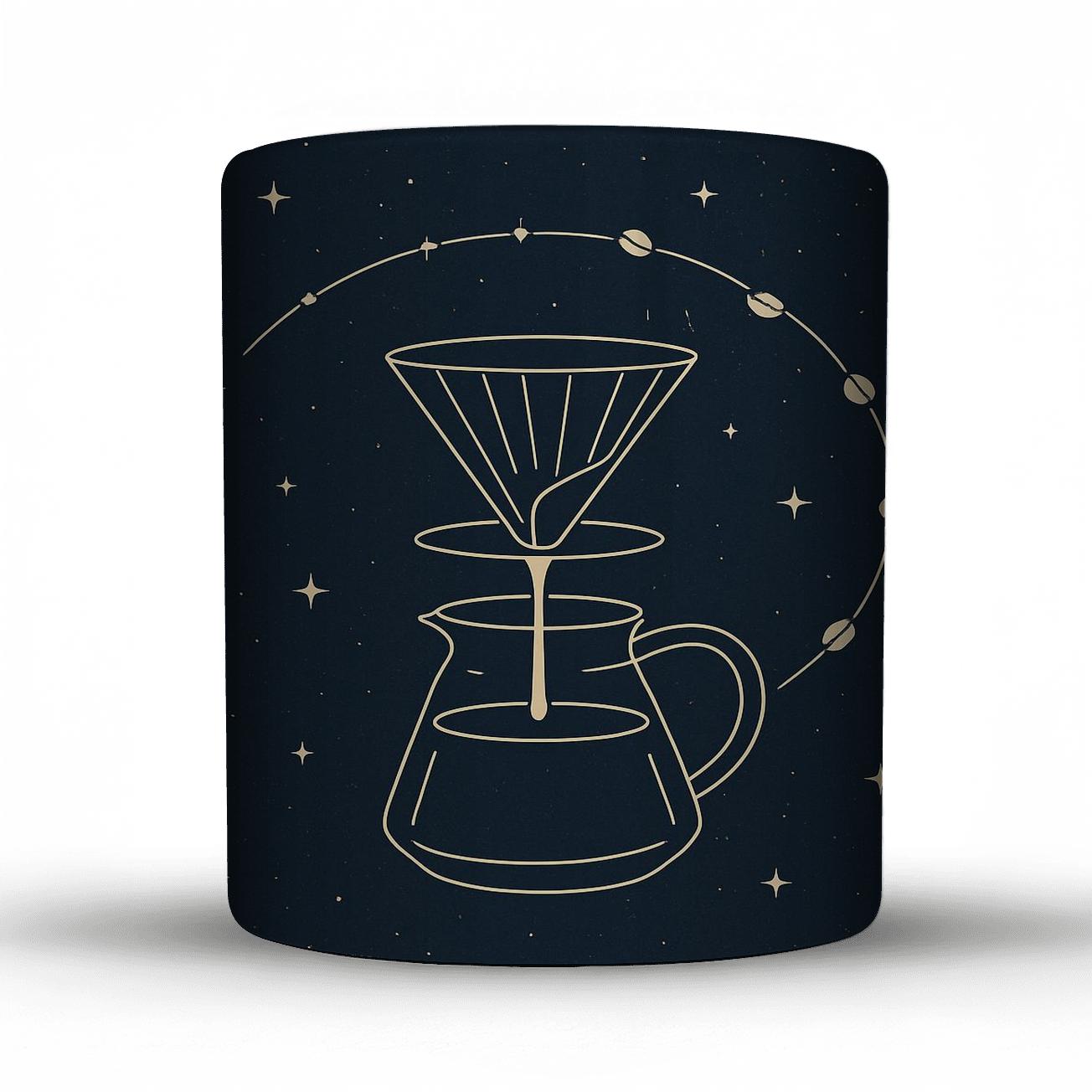 Pour Over Constellation Map novelty coffee mugs