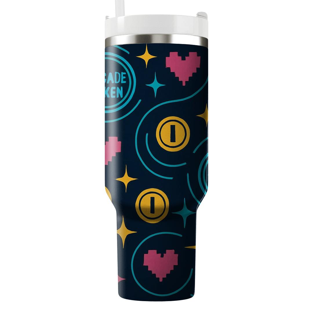 Arcade Token Orbit tumbler cups