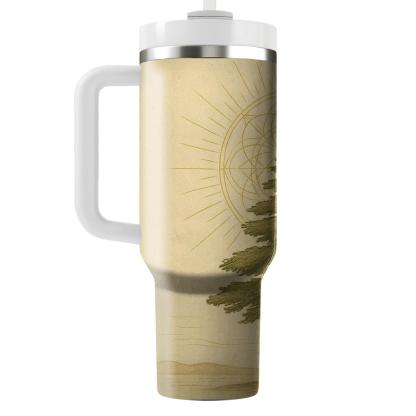 Covenant Of Cedar And Light tumblers with lids