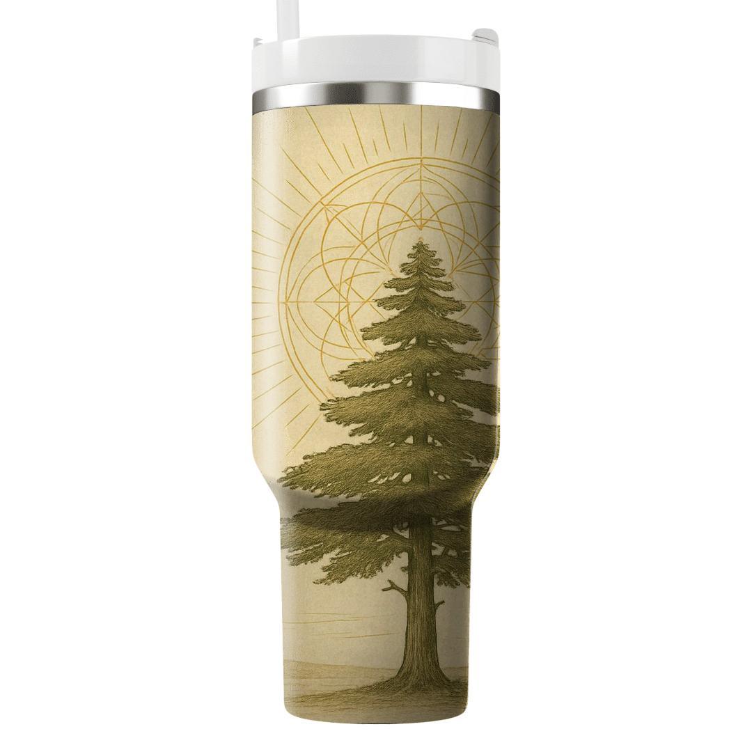 Covenant Of Cedar And Light tumblers with lids
