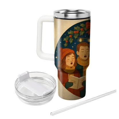 Snowglobe Choir Circle tumbler cups