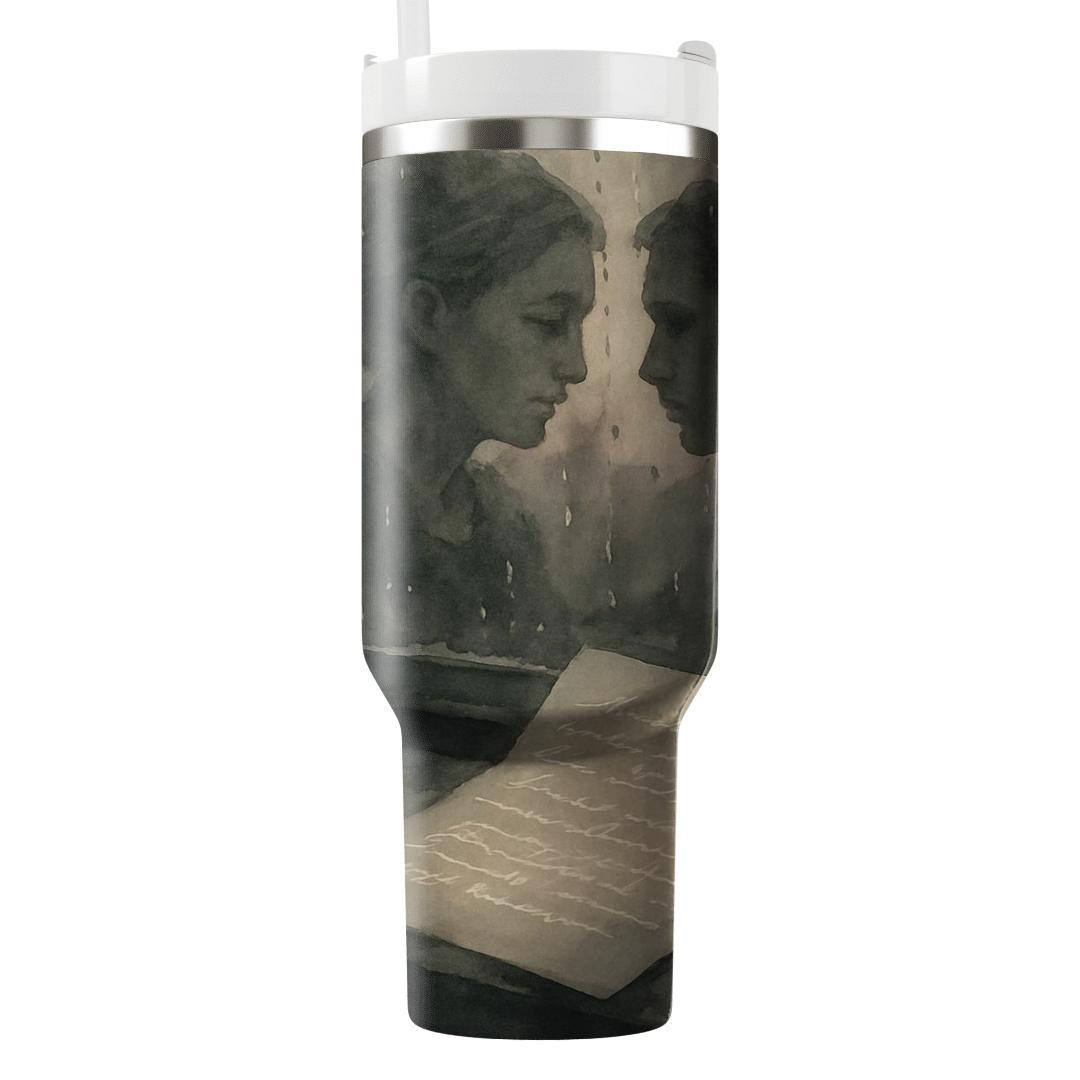 Ink In The Rain A Mothers Words That Refuse To Fade personalized tumblers