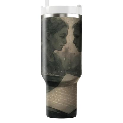 Ink In The Rain A Mothers Words That Refuse To Fade personalized tumblers