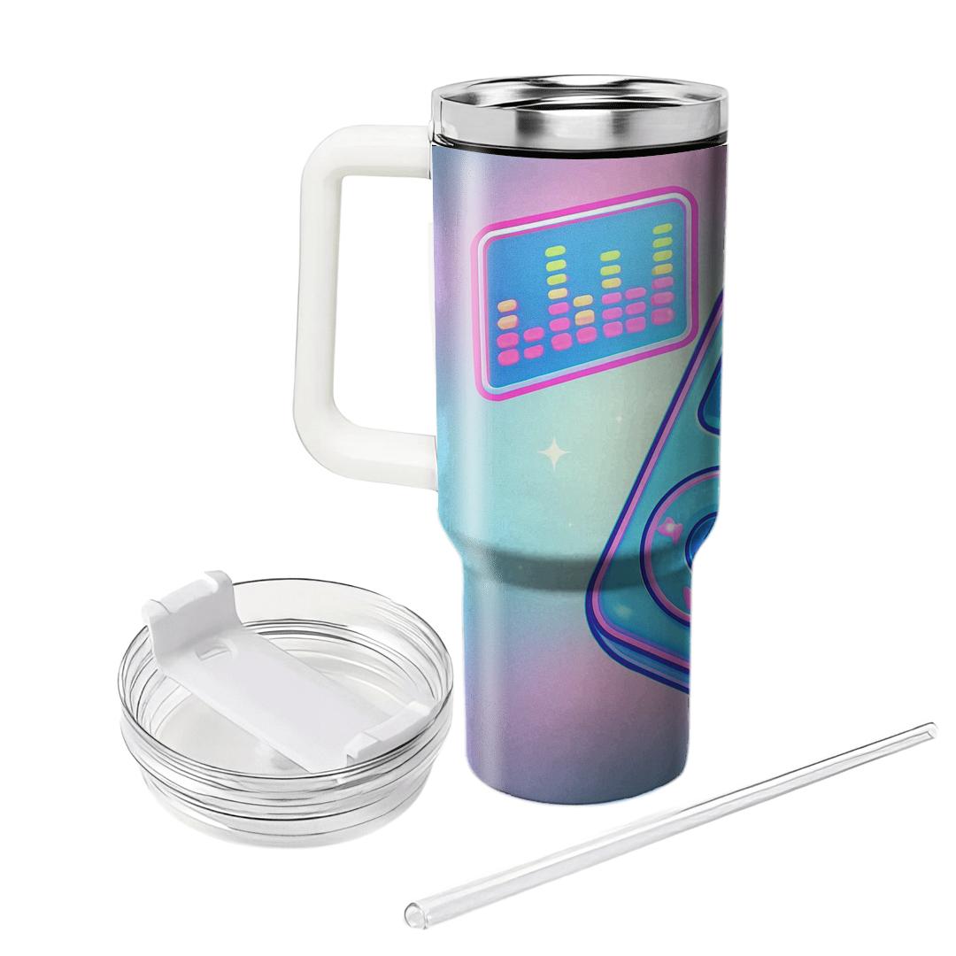 Y2K Cyber Mixtape Interface decorative tumblers