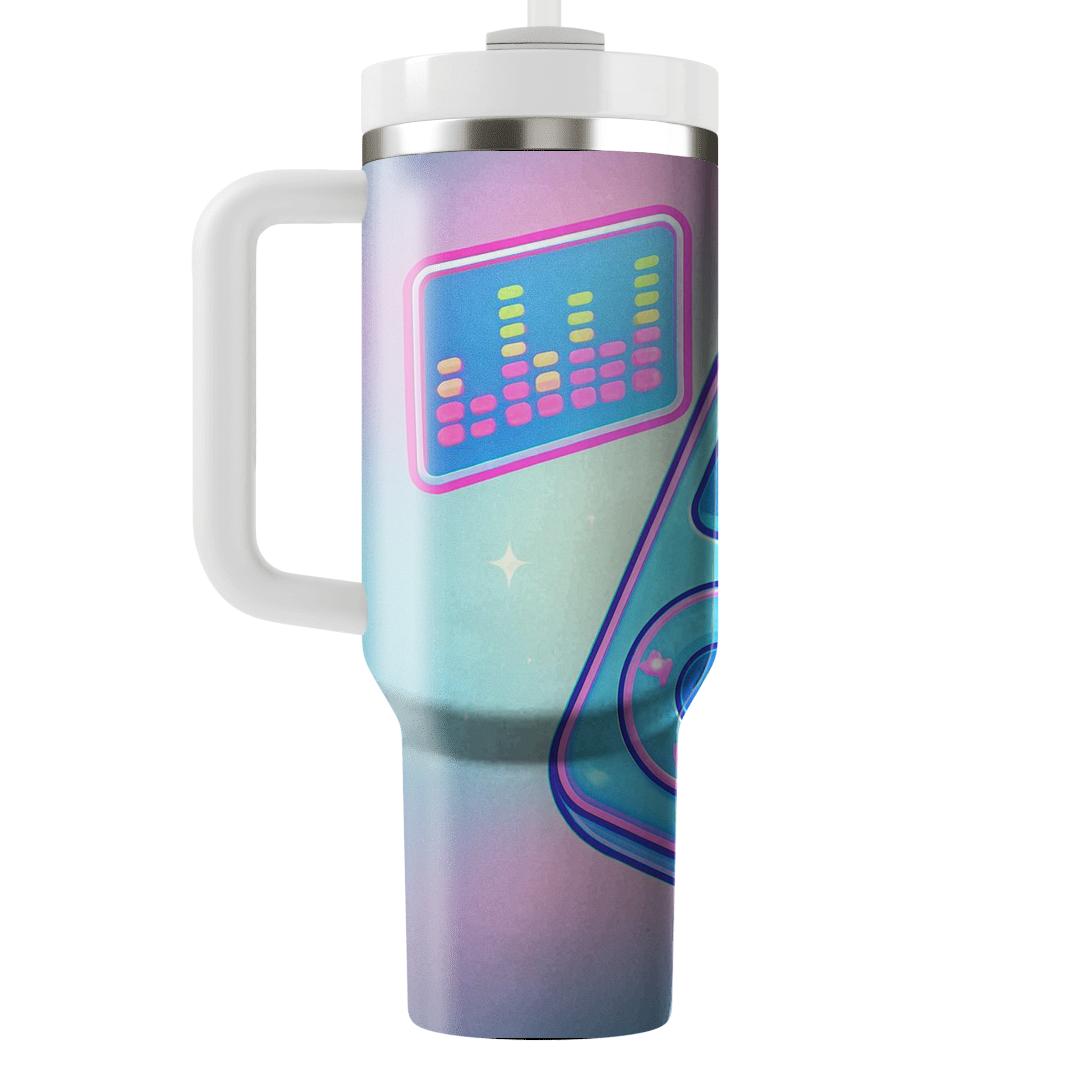 Y2K Cyber Mixtape Interface decorative tumblers