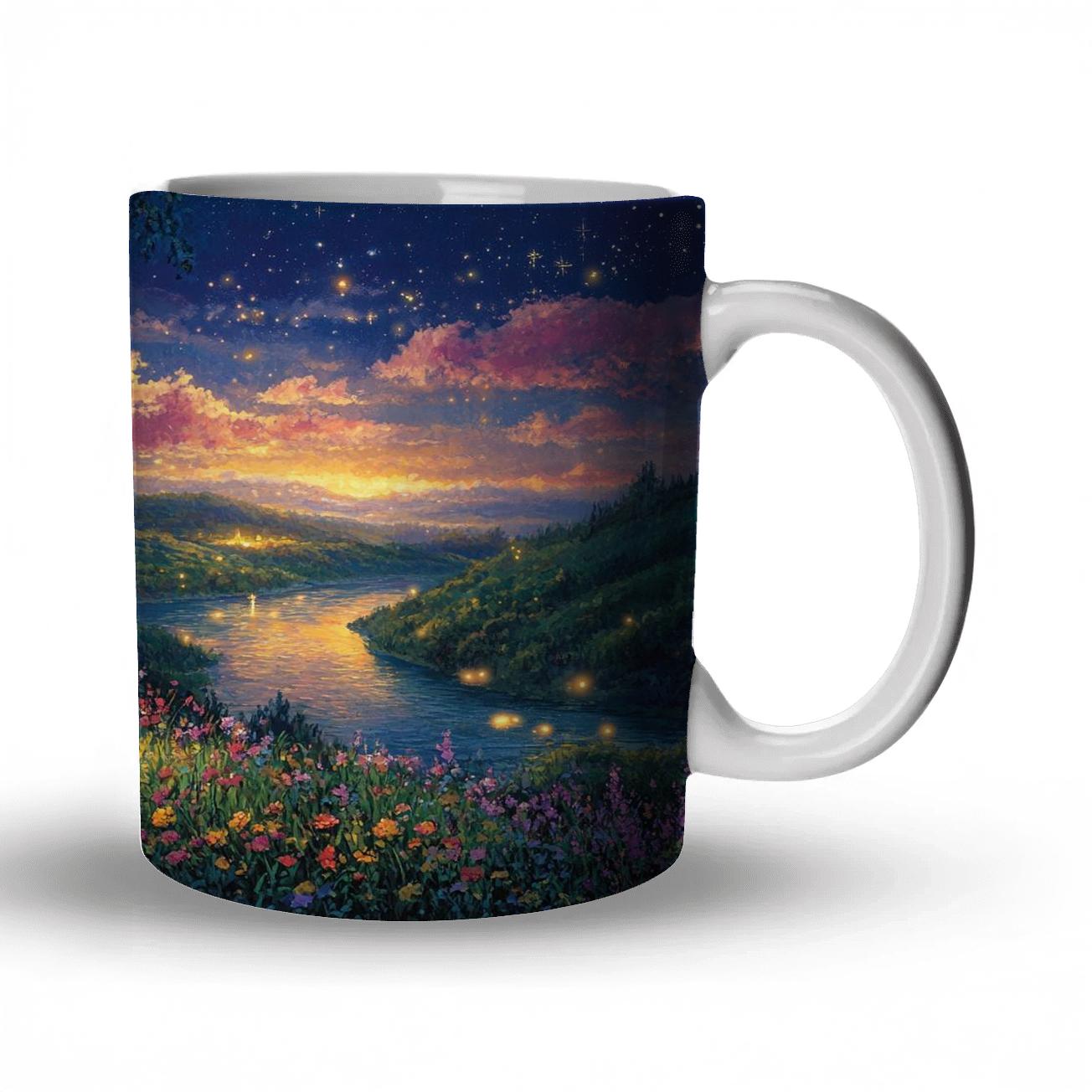 Rapunzel Lantern Valley Starglow insulated thermal mugs