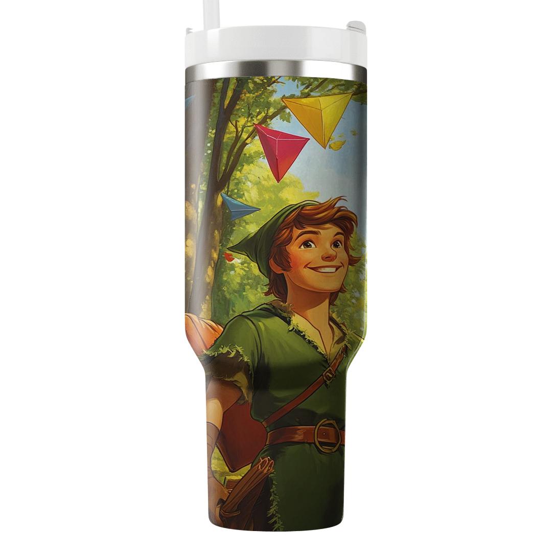 Robin Hood Forest Kite Festival Day tumblers with lids