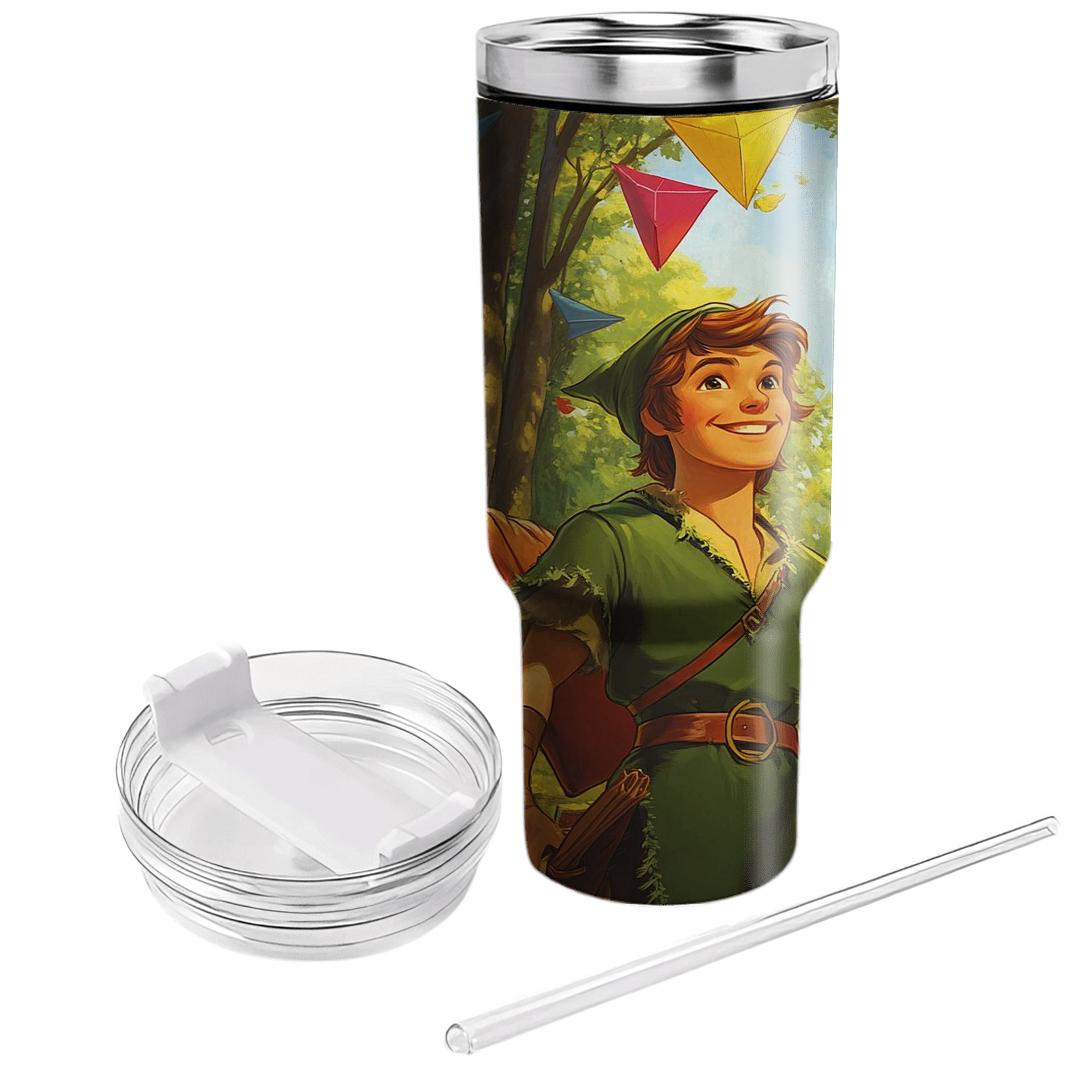 Robin Hood Forest Kite Festival Day tumblers with lids