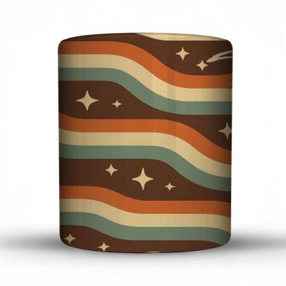 Cassette Comet Stripe Parade premium drinkware mugs