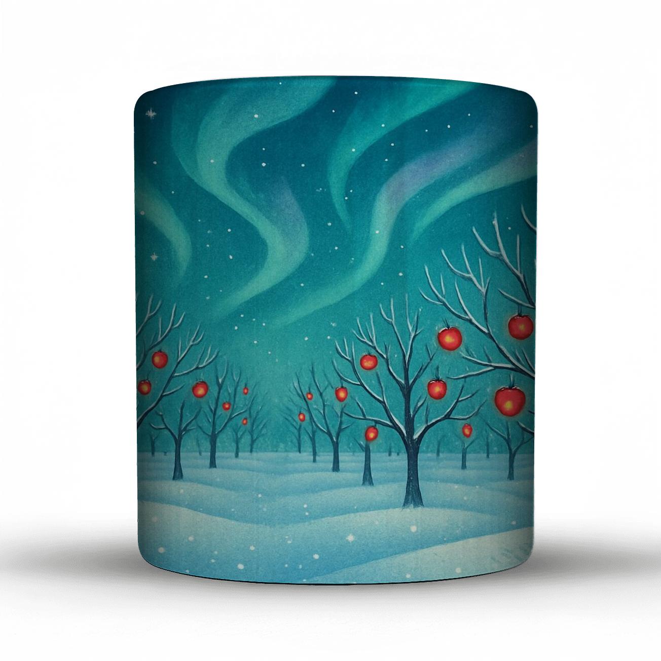 Winter Aurora Orchard gift mugs for occasions