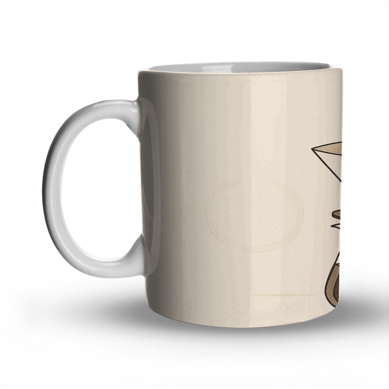 Origami Pour Over Calm gift mugs for occasions