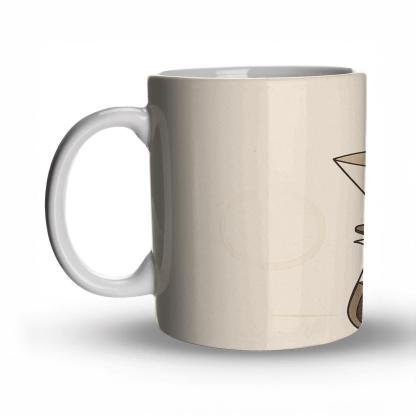 Origami Pour Over Calm gift mugs for occasions