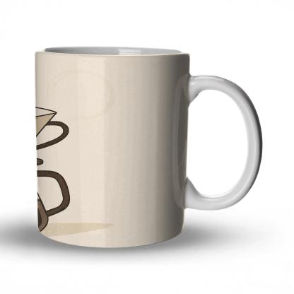 Origami Pour Over Calm gift mugs for occasions