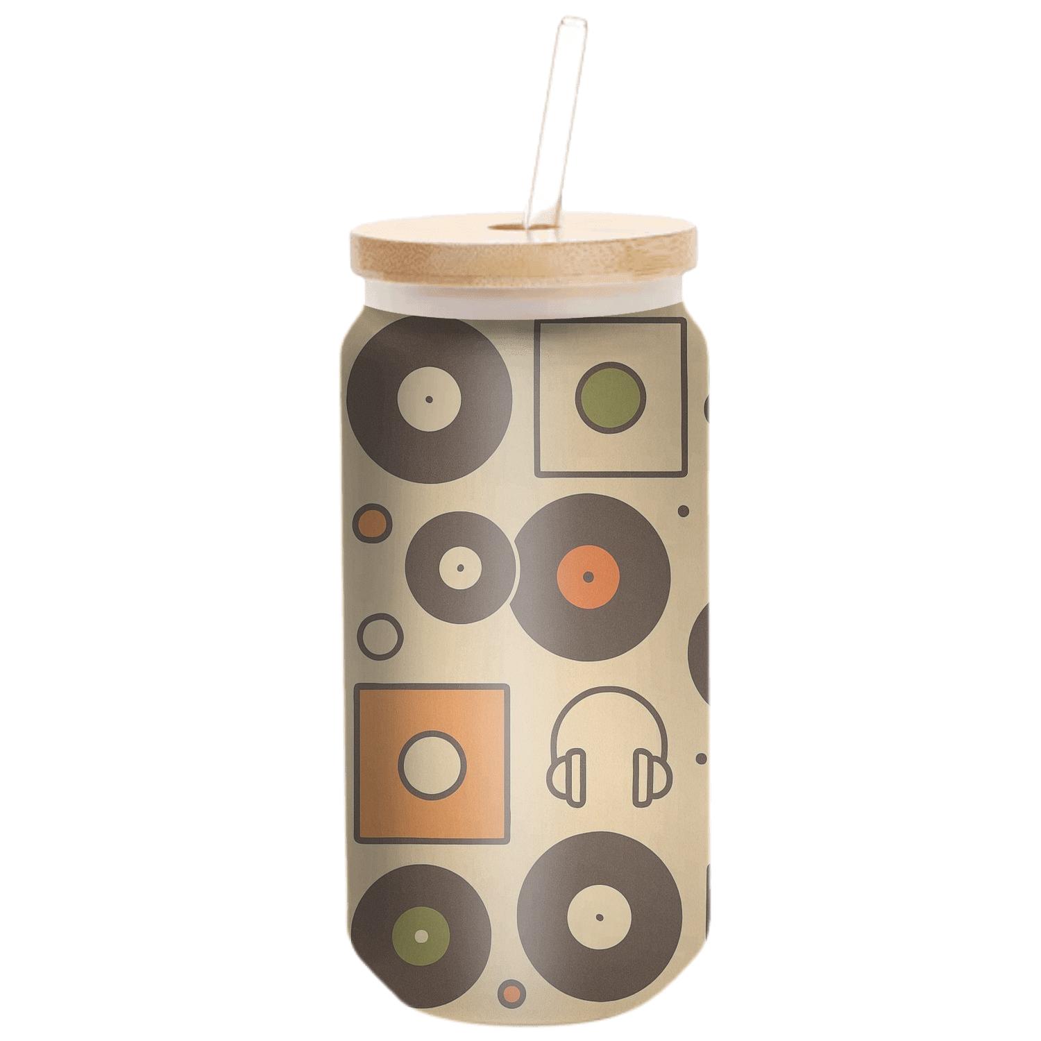 Groovy Record Crate Grid insulated glass vessels