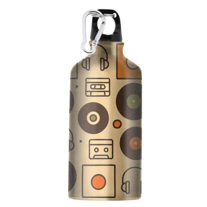 Groovy Record Crate Grid custom sports bottles