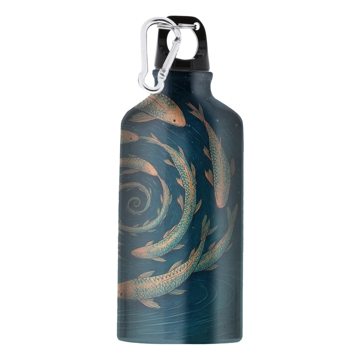 Koi Constellation Spiral sports bottles with lids