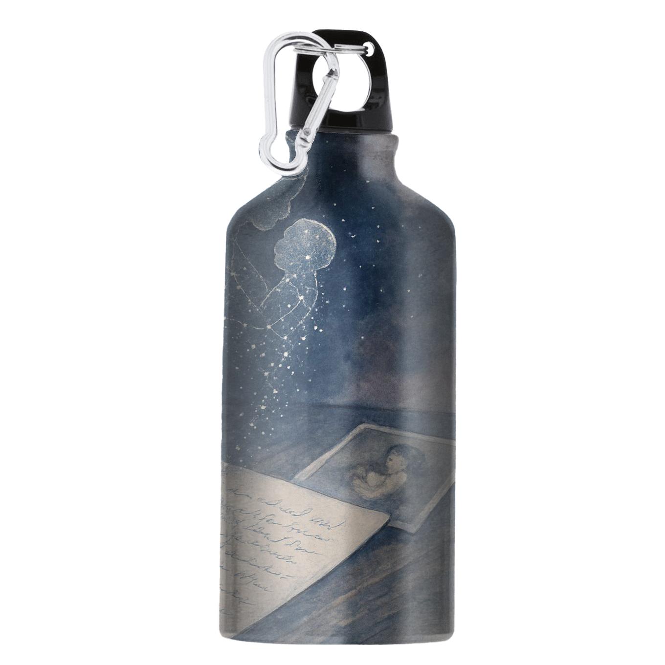 The Ink Of Her Heart: A Letter Written In Starlight personalized sports bottles