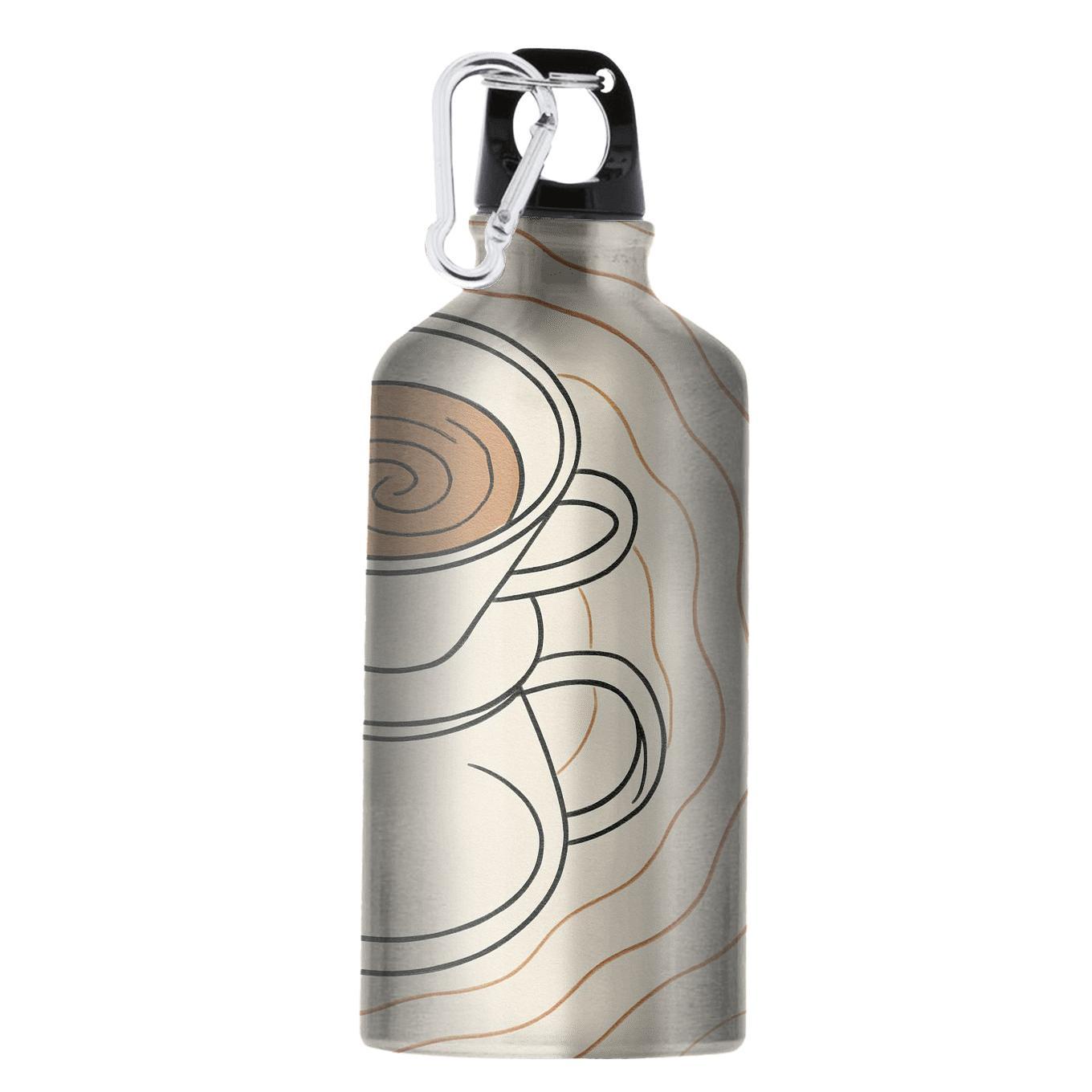 Pour Over Topographic Calm portable sports bottles