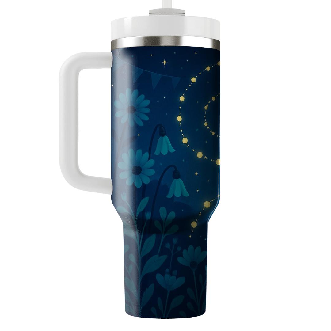 Midnight Midsummer Firefly Carnival custom tumblers