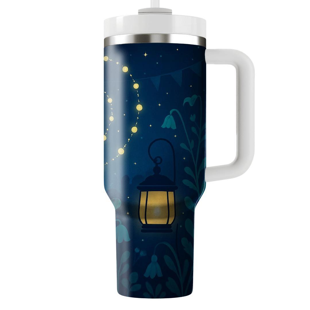 Midnight Midsummer Firefly Carnival custom tumblers