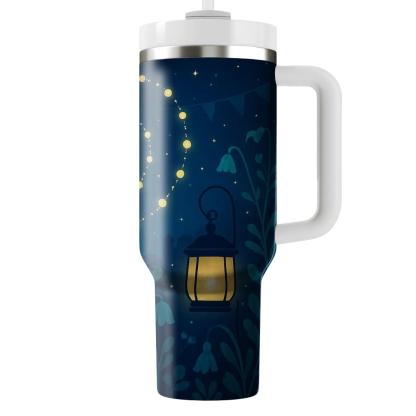 Midnight Midsummer Firefly Carnival custom tumblers