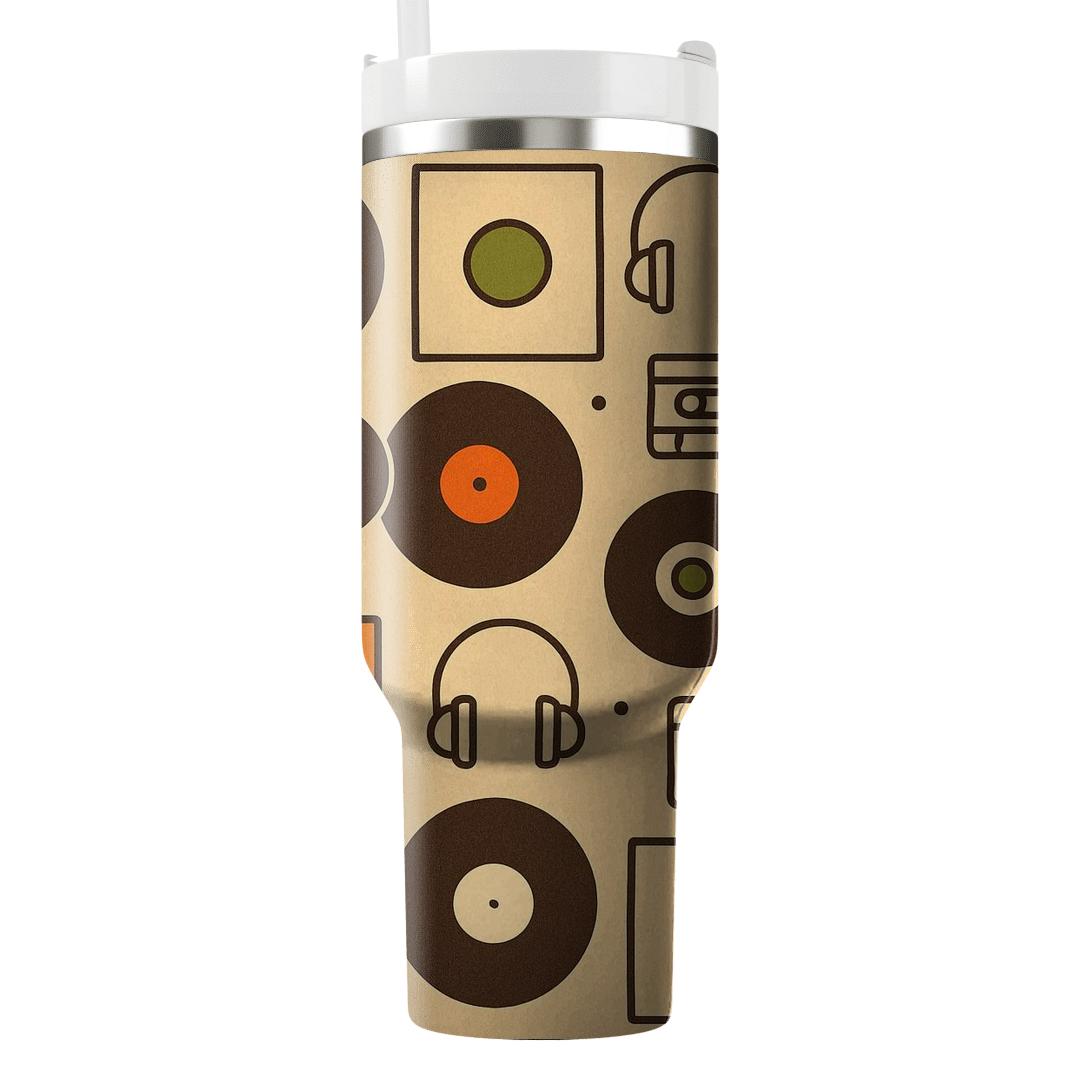 Groovy Record Crate Grid unique tumblers