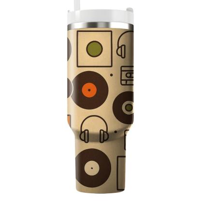 Groovy Record Crate Grid unique tumblers