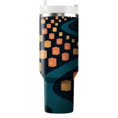 Lantern Tide Solstice A Floating River Of Wishes tumblers for gifts